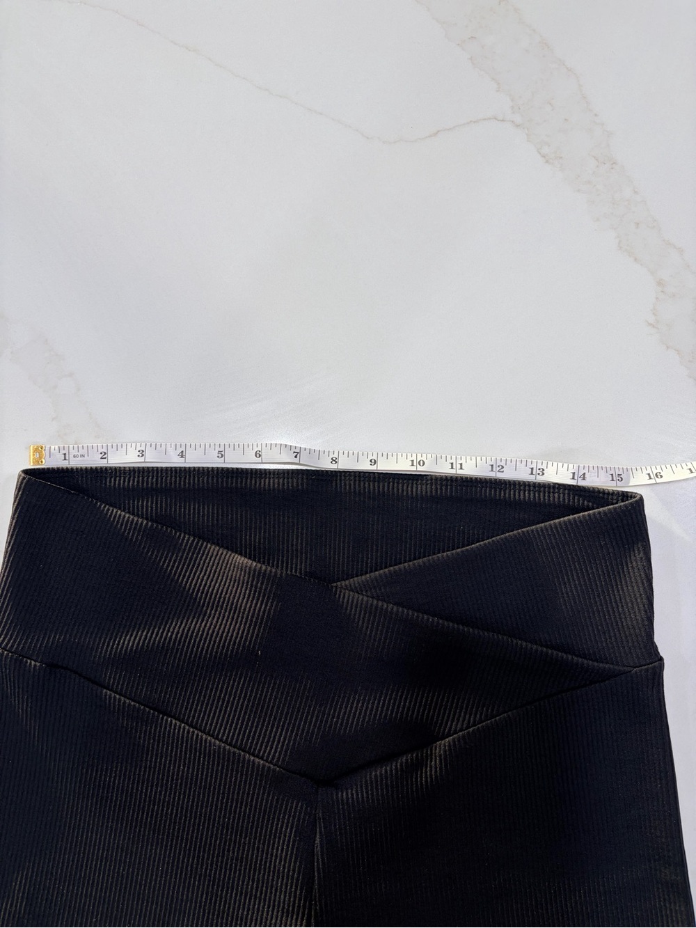 Avia Black Ribbed women’s Leggings XL - Picture 4 of 5